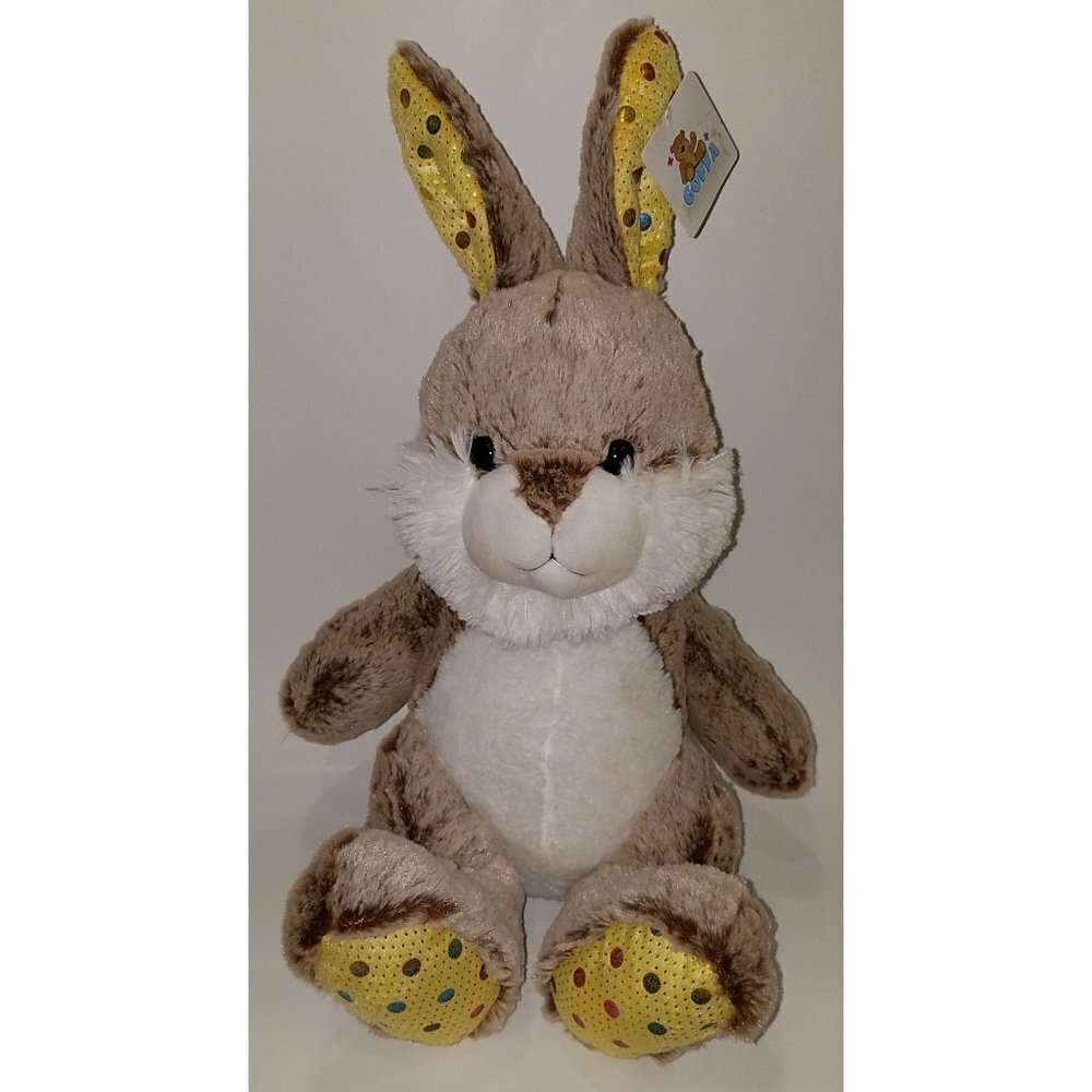 NWT Goffa Brown Bunny Rabbit Plush Easter Toy Gift